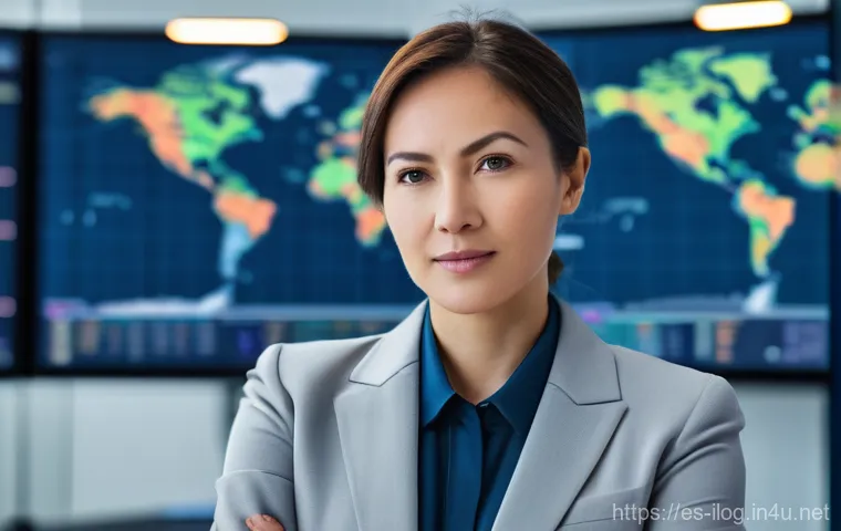 국제물류관리사와 해외 취업 가능성 - **Prompt 1: The Visionary International Logistics Manager**
"A portrait of a confident and strat...